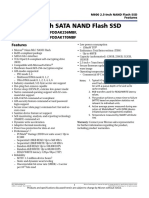 M600 2.5-Inch SATA NAND Flash SSD: Mtfddak128Mbf, Mtfddak256Mbf, Mtfddak512Mbf, Mtfddak1T0Mbf Features