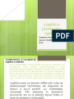 Logistica Produselor Agricole