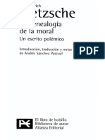 Nietzsche - Tratado Segundo - Genealogía de La Moral PDF