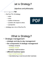What Is Strategy?: - A Company's Objectives and Philosophy - Defining Strategy
