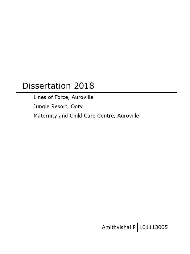 child care dissertation topics