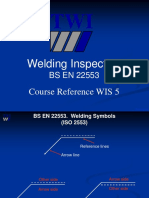 BS en 22553 Welding Arrow Symbol