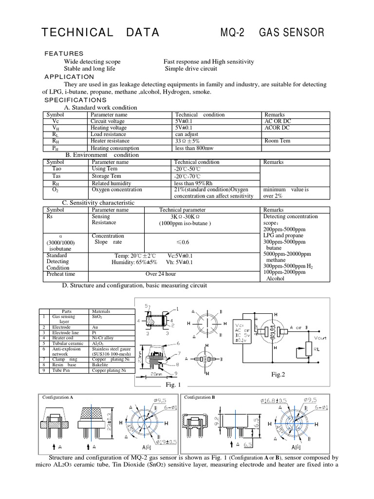 Combustible Gas Sensor PDF | PDF | Sensor | Corrosion