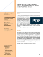 5 A Importancia Do Voleibol Enquanto Ludico e Modalidade Desportiva Dentro Da Educacao Fisica Escolar 2010