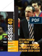 Ettore Messina Lele Molin: The CSKA Moscow Offensive System: Season 2008-2009