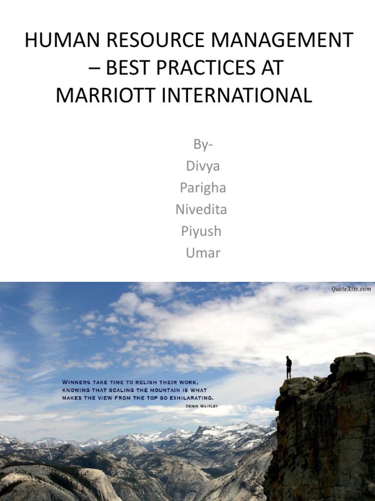 Human Resource Management - Best Practices at | PDF