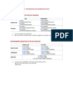 Les Adjectifs Et Pronoms Demonstratifs