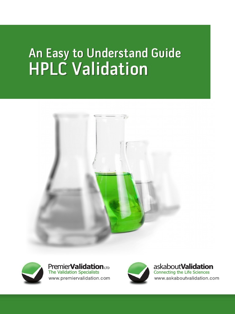 HPLC Toc | PDF | Verification And Validation | High Performance Liquid ...