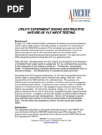 VLF Testing Procedure for MV Cables | PDF | Electrical Components ...