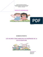 Proyecto Aprendizaje Upel