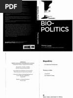 Lemke - Biopolitics