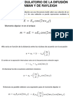 Modelo Ondulatorio de La Disfusión de Raman y Rayleigh. By: Yilber Pacheco Martínez