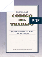 GLOSAS AL CODIGO DE TRABAJO - DERECHO INDIVIDUAL - PASTOR TORRES GURDIAN.pdf