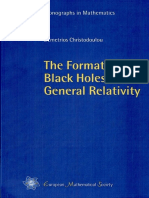 The Formation of Black Holes in General Relativity 