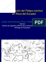 Actualizacion Del Peligro Simico en Ecuador