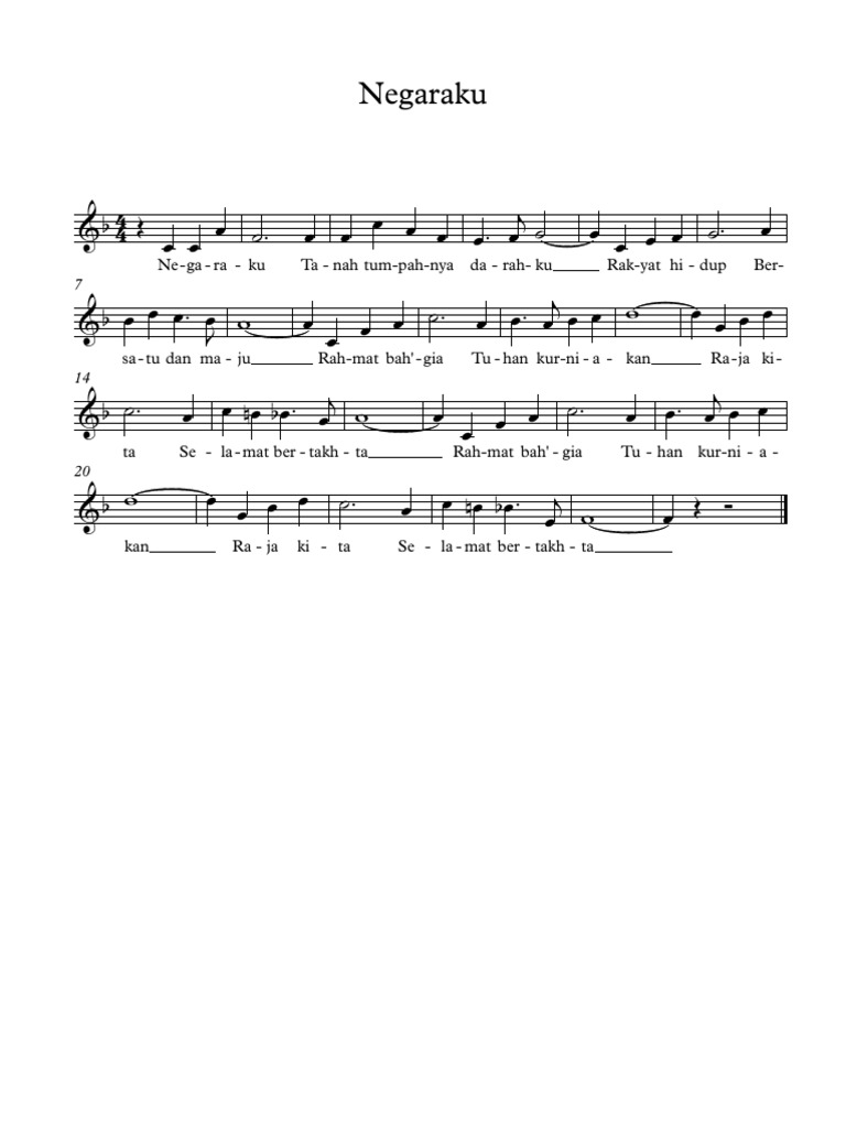 Negaraku | PDF