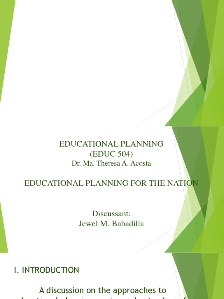 Educational Planning PDF Competence (Human Resources) Economies
