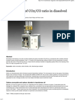 CO Ratio in Dissolved Gas Analysis