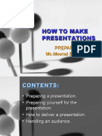 How To Make Presentations