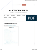 Transformer Types PDF