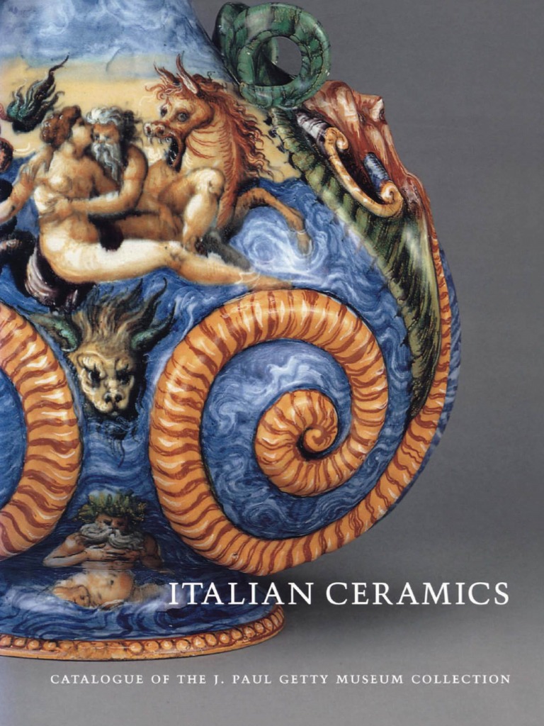 Italian Ceramics PDF PDF Ceramic Art Plastic Arts billede