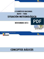 Foro climático Napo-Tena