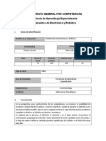 Gral Fundamentos de Electronica y Robotica