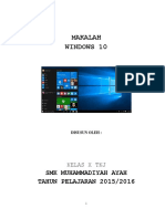 WINDOWS 10 INSTALASI