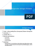 Pert 1 Pengenalan Jaringan Nirkabel