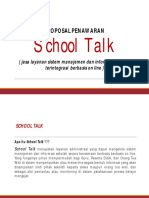 Proposal Penawaran School Talk