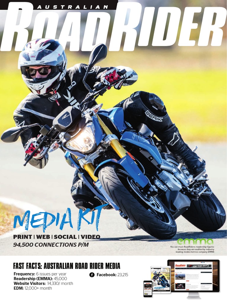 Australian Road Rider Magazine Media Kit 2018 | PDF | Magazines ...