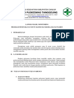 9.4.2.1 Laporan Hasil Monitoring Mutu Layanan Klinis