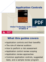 GTAG 8 Application Control Testing