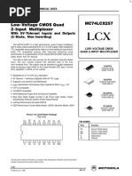 LCX257 - 2 Input Multiplexer