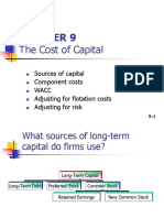 Ch09 Cost Capital