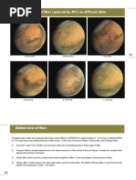 Global Views of Mars Captured by MCC On Different Dates