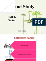 Brand Study: FMCG Sector