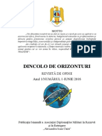 Dincolo de Orizonturi 1-2016 PDF