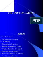 THE COST OF CAPITAL: KEY CONCEPTS AND CALCULATIONS