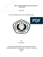 Pembudayaan Bela Negara Terhadap Masyara