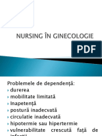 Nursing În Ginecologie