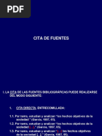 Cita de Fuentes