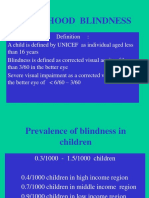 Childhood Blindness