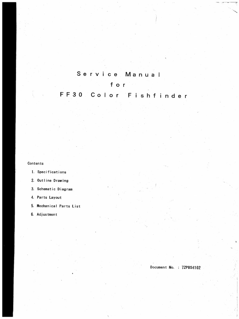 FF 30 Service Manual | PDF