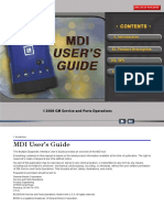 Mdi GM Users Manual