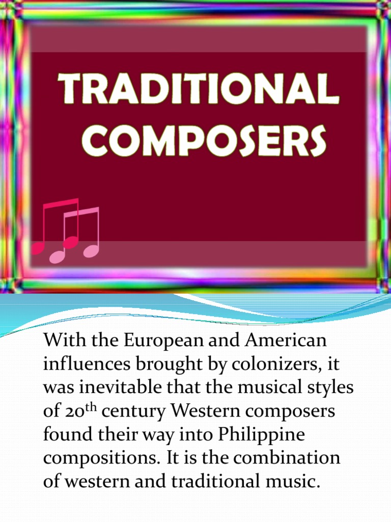 Grade 10 Music 3rd Quarter PDF Composers Musical Compositions