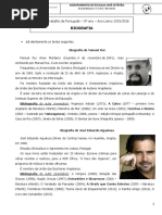 Biografia - Correção
