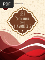 Livro Flavonoides Receita Capa Vermelha.isbn