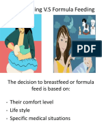 Bagian Pertama PPT Breastfeeding V Formula Feeding