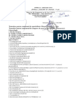Tematica Actualzata Concurs Ocupare Post Medic Obstetrica-ginecologie 3ian2018